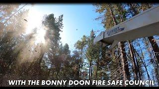 Chipping in Bonny Doon: Creating Defensible Space