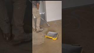 Time-lapse Painting epoxy Flooring #shortsvideo #trending #constraction #diy #viralvideo #vlog