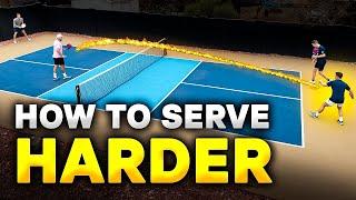 7 Reasons Your Serve Has No Power (& How to Serve Harder)