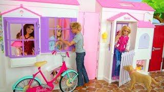 Barbie Folding Pretty House Bathroom Faltbar Puppenhaus Maison de Barbie pliable Rumah boneka