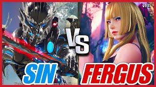 Tekken 8 Showdown: Sin (Yoshimitsu) vs Fergus (Lili)  Ranked Matches Replays