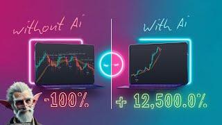 How to make 12,500.0% + trading strategy with new AI  No Code !