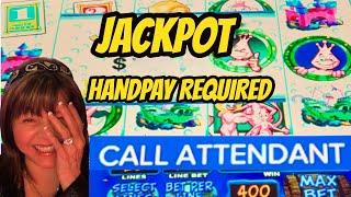 JACKPOT HANDPAY! $4 BET-AMAZING SEA MONKEYS ON FIRE