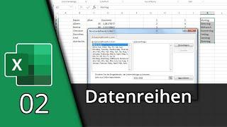 Excel lernen #02  Autoinhaltsfunktionen & Datenreihen