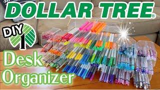 *HIGH END* Desk Organizer | Easy Project | Dollar Tree DIY!!!