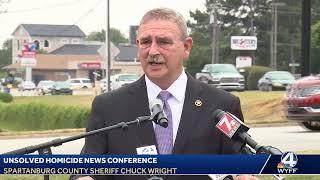 Sheriff Chuck Wright on unsolved homicide