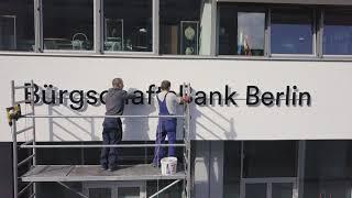 Neuer Look für die BürgschaftsBank Berlin