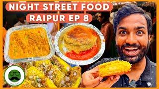 Night Street Food in Raipur | Aadi's Maggi Dhoni Maggi, Naveen Dabeli, Lakhan Nadde | Veggie Paaji