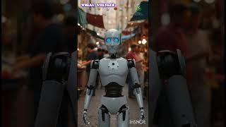 This Robot Explored a Local Market Like a Tourist! #RobotVlog#TechVlog#AIInPublic#RobotExploring