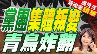 劉靜怡狂轉發...青鳥不滿嗆:柯建銘不下台「就是賴清德變光緒」?謝寒冰預言結局?｜黨團集體叛變 青鳥炸翻｜蔡正元.栗正傑.介文汲.深度剖析【盧秀芳辣晚報】精華版  @中天新聞CtiNews