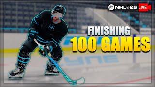 LIVE - Finishing 100 Games of World of Chel in NHL 25