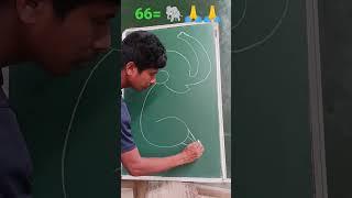 66 Se Elephant drawing amazing drawing easy tricks #draw #amazing #easytrick #shortsvideo