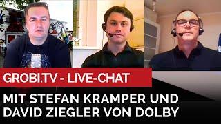 GROBI.TV Live Chat mit Stefan Kramper und David Ziegler von #DOLBY #DolbyAtmos #DolbyVision