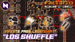 "LDS SHUFFLE" - The Most Broken Mechanic For INFINITE FREE LEGENDARIES | 41 | Factorio SPACE AGE