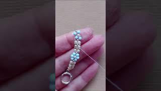 Easy  beading creations Handmade bracelet. Diy bracelet #shorts #beading #diy bracelet