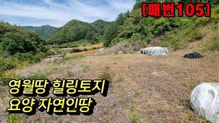 [매번105] 영월땅 힐링 요양지 북면 공기리 동서울TG 1시간53분거리