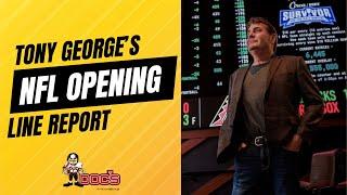 NFL Week 16 Opening Line Report / NFL Predictions and Picks/ 12/19/24 / Docs Sports / Tony George