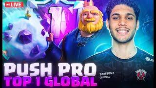 PUSH TOP 1 GLOBAL CLASH ROYALE