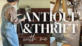 I found the perfect piece! | Fall Antique & Thrift Shop With Me