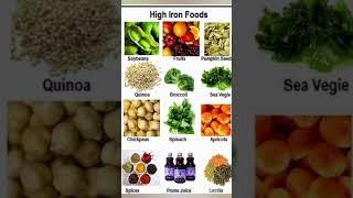 High iron rich foods#Healthtips#health#shortsfeed#shorts#food