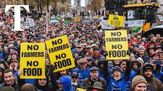 Thousands of farmers march in London against controversial inheritance tax bill