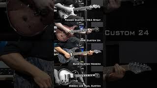 Fender vs PRS vs Suhr vs Gibson | AC/DC - Back In Black