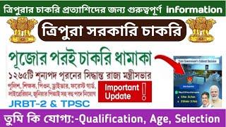 JRBT-2 & TPSC  করবে নিয়োগ || Qualification, Age, Selection Process জেনে নাও