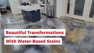 Beautiful Transformations With Water-Based Stain