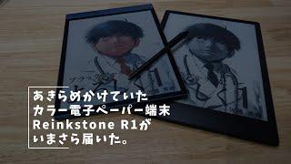 Vlog#292 カラーの電子ペーパー端末Reinkstone R1が来た #Reinkstone #電子ペーパー #DES #自炊