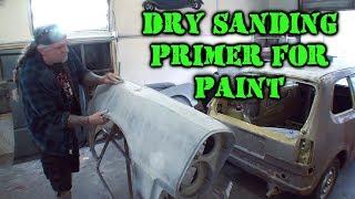 A Guide To Dry Sanding Primer For Paint - Car Restoration Tips