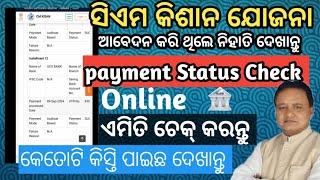 Cm Kisan Status Check || How To Check Cm Kisan Payment Status Online 2025 Odisha