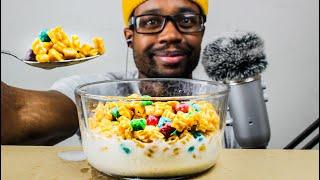 ASMR EATING CAPTAIN CRUNCH BERRIES CEREAL | ASMR TY