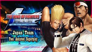 【TAS】KOF 2002 UNLIMITED MATCH (PS2) - JAPAN TEAM \ KYO \ BENIMARU \ DAIMON (1HP)