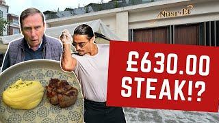 Reviewing SALT BAE'S EXPENSIVE NUSR-ET STEAKHOUSE! This Is Ridiculous!