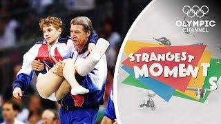 Kerri Strug's Unforgettable Determination to Win Gymnastics Olympic Gold | Strangest Moments