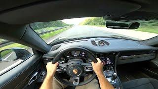 Porsche Carrera 4 GTS at 319 km/h: Straight High-Speed on german Autobahn!