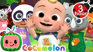 Peek-a-Boo (Animal Learning) CoComelon Nursery Rhymes and Kids Songs | 3 HOURS | After School Club