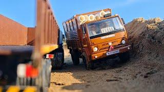 Customised Centy Toys Ashok Leyland Truck | Truck Trolley | Tipper Truck | Auto Legends