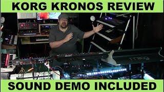 Korg Kronos 2 Review and Sound Demo