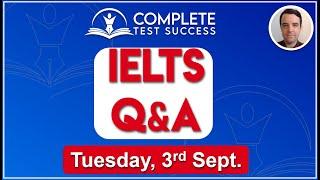 Live IELTS Q&A with Lar Ryan