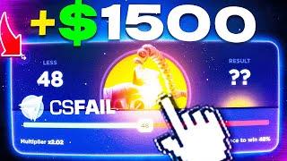 CSFAIL - 50 COINS PROFIT!!! | CSFAIL PROMO CODE 2024 | CSFAIL CASE OPENING 2024 | csfail