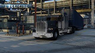 Delivery of Container / Tank from Los Angeles to Santa Cruz – American Truck Simulator!Pc Gameplay