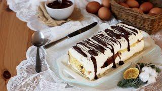 Semifreddo al panettone con crema al torrone