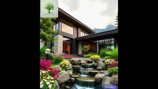 Nature inspired house design#home #housedesign #design #architecture #house #villa #homedesign