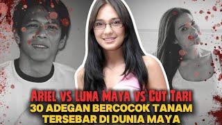 Rekaman Pribadi Bercocok Tanam Tersebar, Indonesia Gempar. Kasus Ariel VS Luna Maya VS Cut Tari.