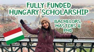 Study in Hungary | Fully Funded Scholarship For International Students | Bachelors, Masters & phD