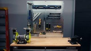 How to Create a Project Center on Your Workbench | PopMech + Home Depot