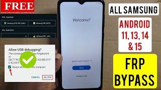 Samsung Frp Bypass 2024 | New Security Android 11, 12, 13 14 & 15 (100%) | Samsung Frp Unlock