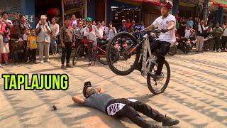 Taplejung stunt show gardai