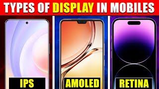 Types of Display in Mobile Phones | LCD, OLED, AMOLED | Hindi